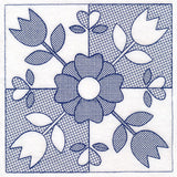 Cottage Nostalgia Quilting - Tulips (Trapunto)