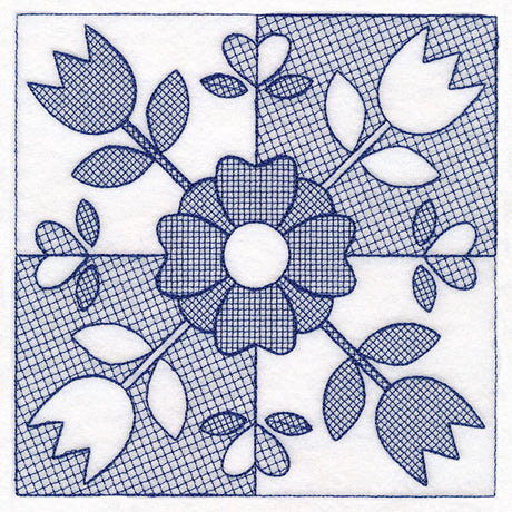 Cottage Nostalgia Quilting - Tulips (Trapunto)