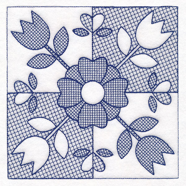 Cottage Nostalgia Quilting - Tulips (Trapunto)