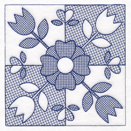 Cottage Nostalgia Quilting - Tulips (Trapunto)