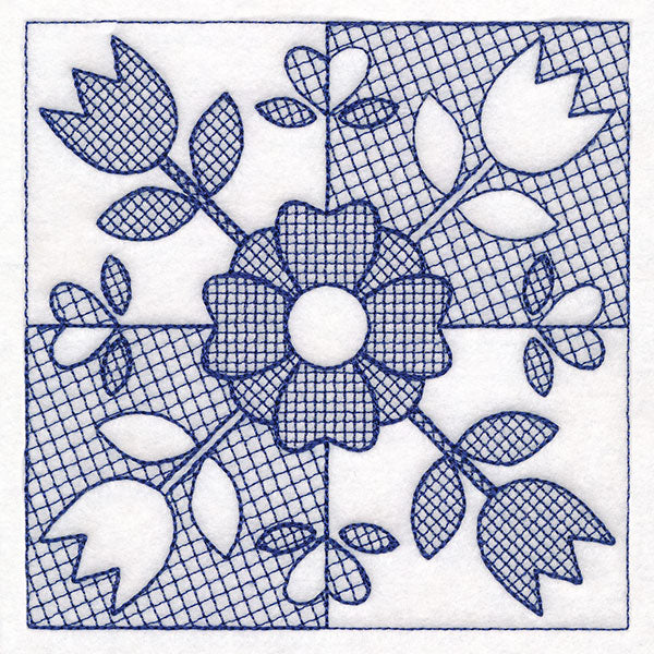 Cottage Nostalgia Quilting - Tulips (Trapunto)
