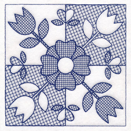 Cottage Nostalgia Quilting - Tulips (Trapunto)