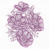 Dimension in Contour Anemone Bouquet