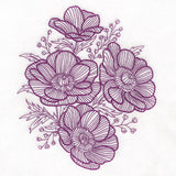 Dimension in Contour Anemone Bouquet