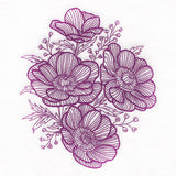 Dimension in Contour Anemone Bouquet