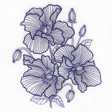 Dimension in Contour Poppy Bouquet