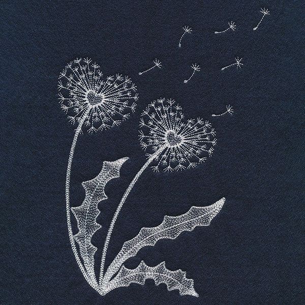 Carried Away Heart Dandelion