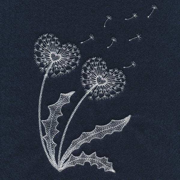 Carried Away Heart Dandelion