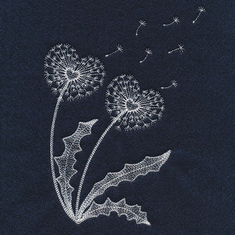 Carried Away Heart Dandelion
