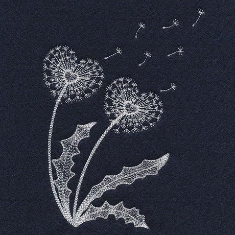 Carried Away Heart Dandelion