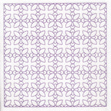 Retro Details Flower Quilting Pattern 1 (Double Run)