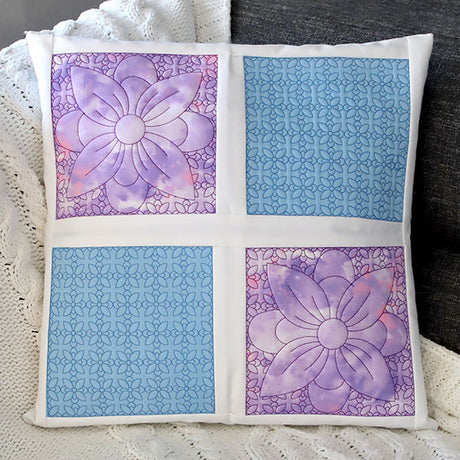 Retro Details Flower Quilting Pattern 1 (Double Run)