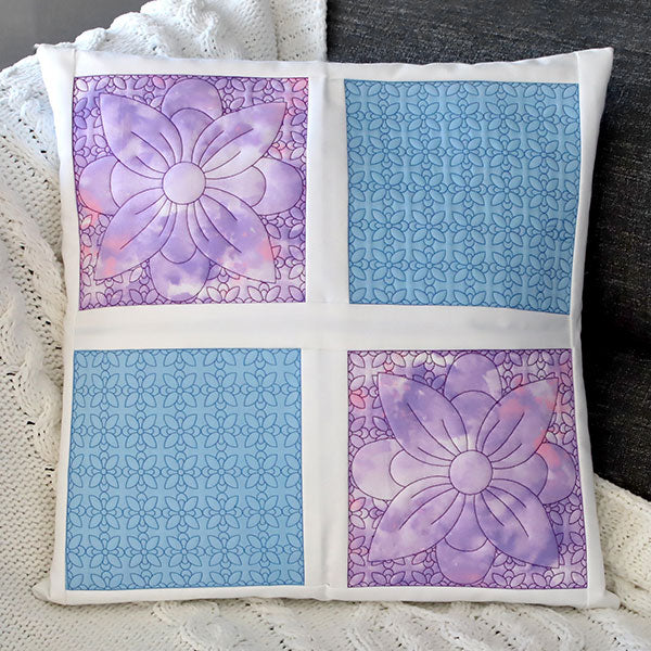 Retro Details Flower Quilting Pattern 1 (Double Run)