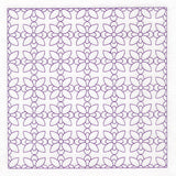 Retro Details Flower Quilting Pattern 1 (Double Run)