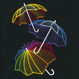 Rainbow Contour Umbrella Trio