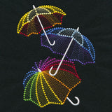 Rainbow Contour Umbrella Trio
