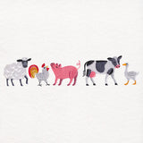 Fabulous Farm Animal Friends Border