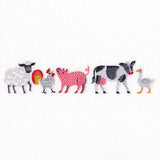 Fabulous Farm Animal Friends Border