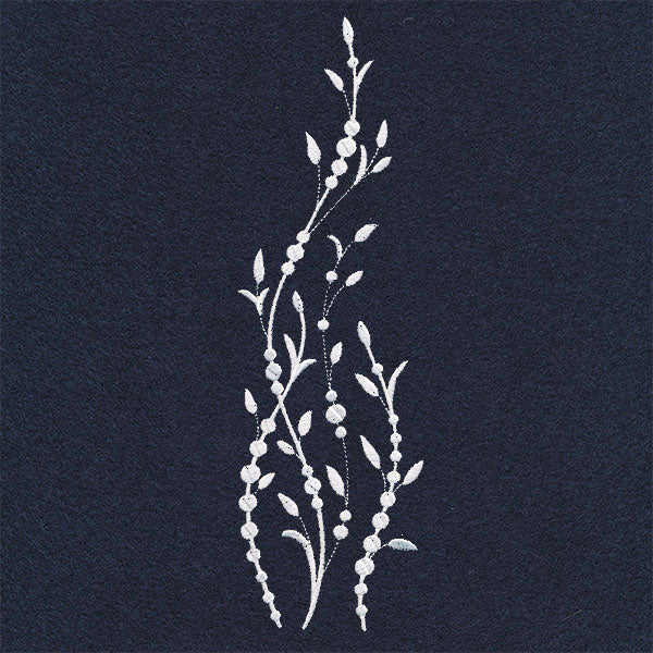 Botanical Delights Tall Border (Whitework)