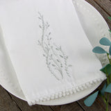 Botanical Delights Tall Border (Whitework)