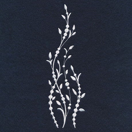 Botanical Delights Tall Border (Whitework)