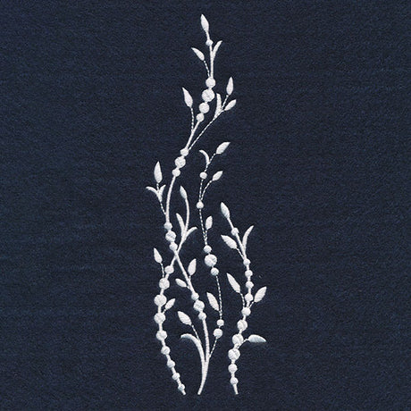 Botanical Delights Tall Border (Whitework)