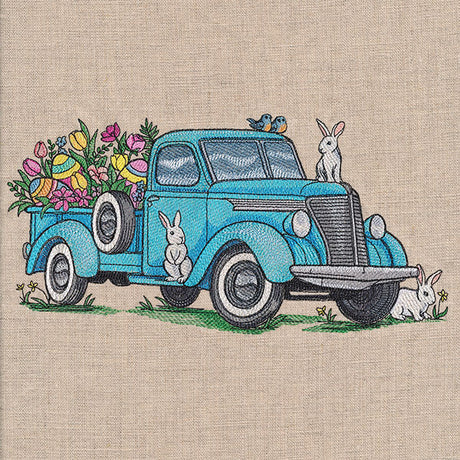 Cruise Into Easter Retro Truck