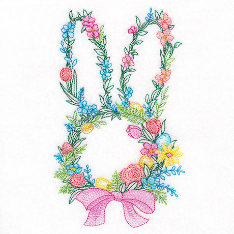Easter Bunny Wreath