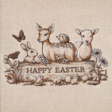 Happy Easter Woodland Animals Feature