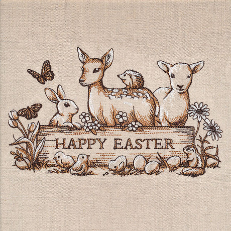 Happy Easter Woodland Animals Feature