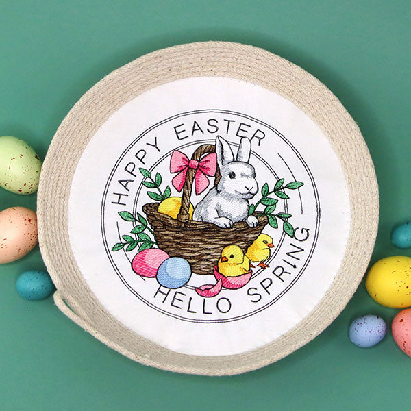 Happy Easter Hello Spring Stamp