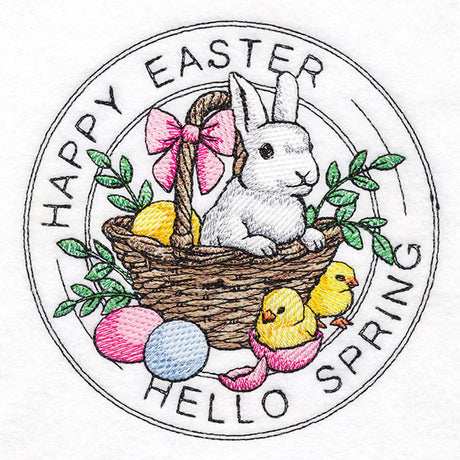 Happy Easter Hello Spring Stamp