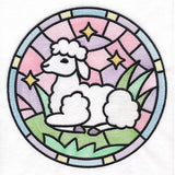 For the Love of Easter Stained Glass - Lamb