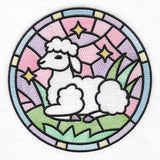 For the Love of Easter Stained Glass - Lamb