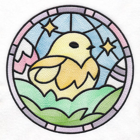 For the Love of Easter Stained Glass - Chick