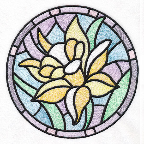For the Love of Easter Stained Glass - Daffodils