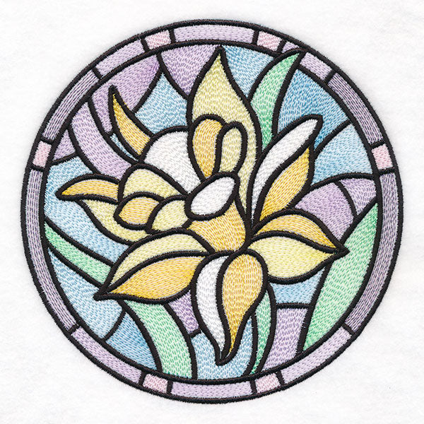 For the Love of Easter Stained Glass - Daffodils