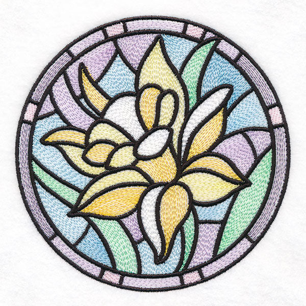 For the Love of Easter Stained Glass - Daffodils