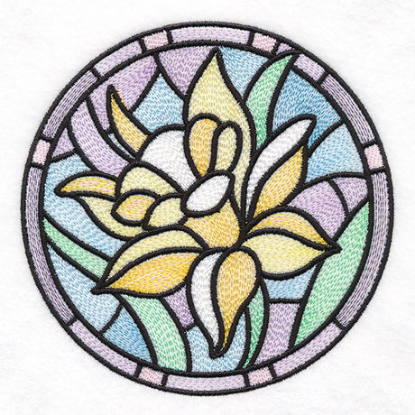 For the Love of Easter Stained Glass - Daffodils
