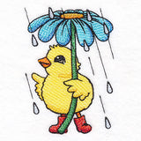 Spring Showers Chick & Flower Umbrella