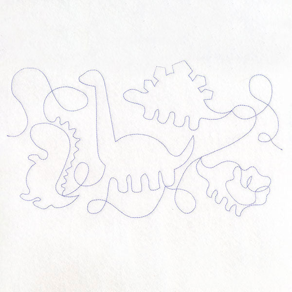 Dinos for Days (Edge-to-Edge Quilting)