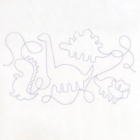 Dinos for Days (Edge-to-Edge Quilting)