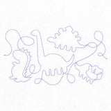 Dinos for Days (Edge-to-Edge Quilting)