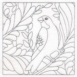 For the Birds Quilting - Grosbeak (Double Run)