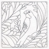 For the Birds Quilting - Grosbeak (Double Run)