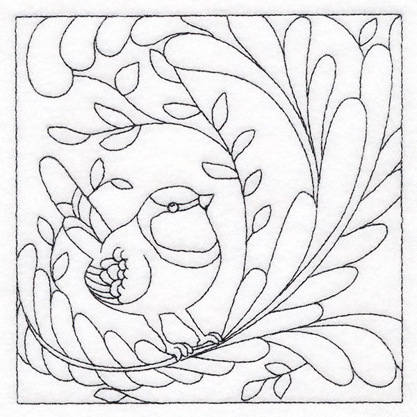 For the Birds Quilting - Fairy Wren (Double Run)