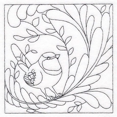 For the Birds Quilting - Fairy Wren (Double Run)