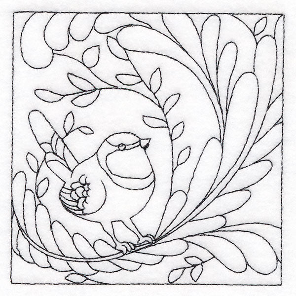 For the Birds Quilting - Fairy Wren (Double Run)