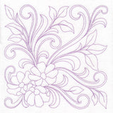 Ironwork Flowers Quilting Feature (Double Run)