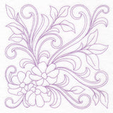 Ironwork Flowers Quilting Feature (Double Run)